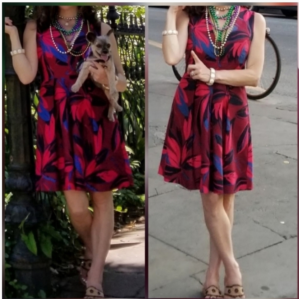 Draper James Autumn Bloom Love Circle dress 2 - Picture 2 of 12